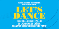 LET’S DANCE 1000 collégiens et lycéens de l’académie de Créteil chantent sur des musiques de danse