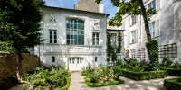 Le jardin et la façade de l’atelier de Delacroix