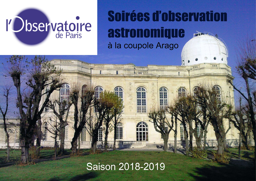 ‘l’Observatoire de Paris - Soirées d’observation astronomique à la coupole Arago’. Vue du bâtiment