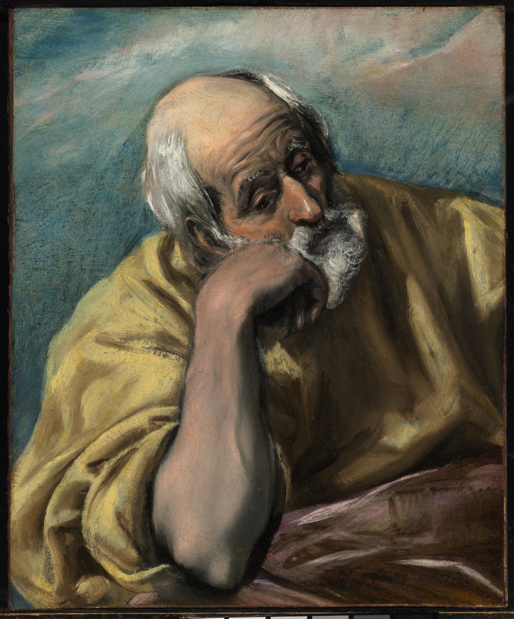Le Greco (1541-1614), Saint Joseph, 1577-1580, huile sur toile, 68 × 56 cm