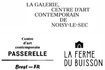 Logos La Galerie, Noisy-le-Sec, la Ferme du Buisson et Passerelle, Brest