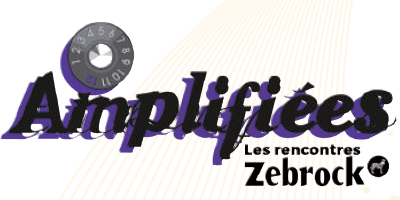 Visuel ‘Amplifiées - Les rencontres Zebrock’
