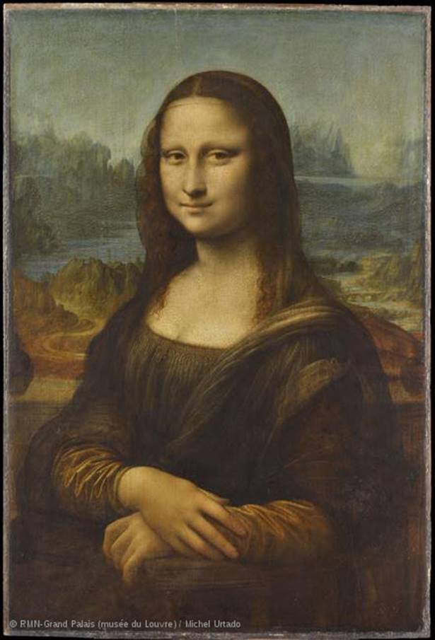 La Joconde ou Portrait de Monna Lisa (1503-1519), Léonard de Vinci, huile sur bois (peuplier)