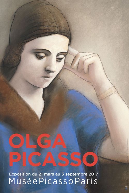 Affiche : ‘OLGA PICASSO - Exposition du 21 au 3 septembre 2017 - Musée Picasso Paris’