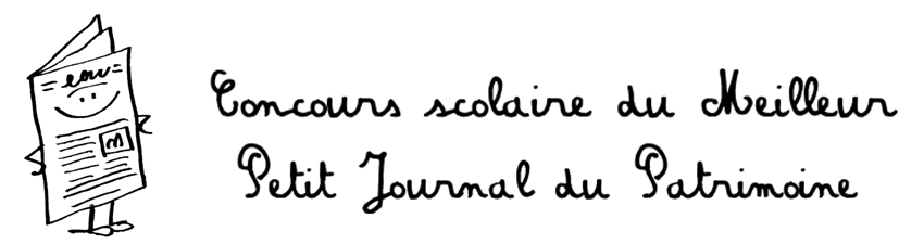 Visuel ‘Concours scolaire du Meilleur Petit Journal du Patrimoine’