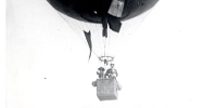 Ascension d’une montgolfière, 1910, Médiathèque de Roubaix