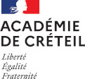 Logo ACADÉMIE DE CRÉTEIL - Liberté Égalité Fraternité
