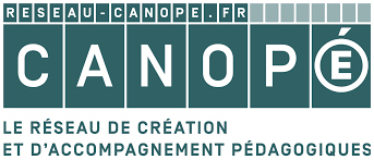 Logo CANOPÉ - Le réseau de création et d’accompagnement pédagogiques
