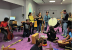Ensemble musical hétéroclite des étudiants du DU