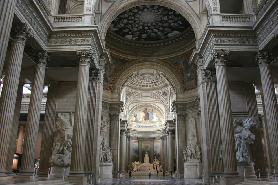 L’intérieur du Panthéon