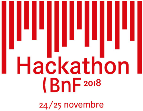 Visuel ‘Hackathon { BnF 2018 - 24/25 novembre’