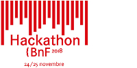 Visuel ‘Hackathon { BnF 2018 - 24/25 novembre’