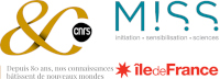 Logos accolés des 80 ans du CNRS et de la MISS Ile-de-France