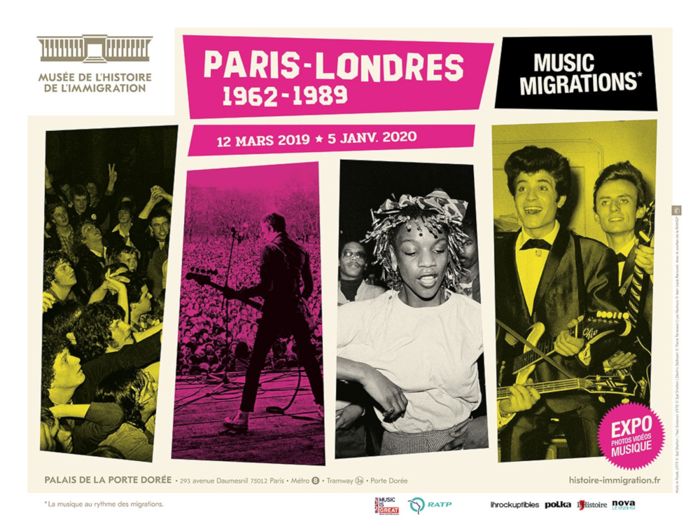 Affiche de ‘Paris-Londres. Music migrations’