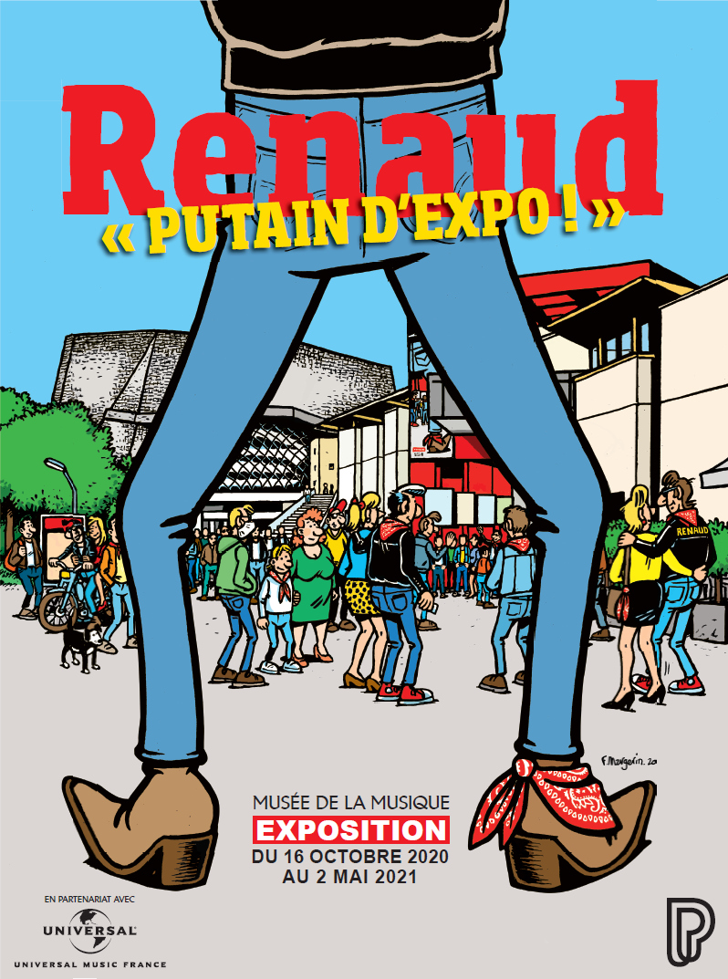 Affiche ‘Renaud, « Putain d’expo ! »’