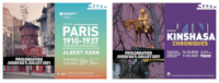 Affiche des expositions ‘Paris 1910-1937’ et ‘Kinshasa chroniques’ prolongées au 5 juillet 2021