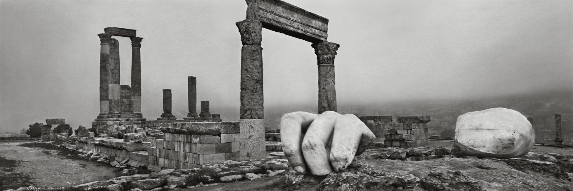 Temple d’Hercule, Amman, Jordanie © Josef Koudelka / Magnum Photos