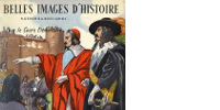 Haut de la couverture ‘BELLES IMAGES D’HISTOIRE H.GÉRON & A.ROSSIGNOL - Pour le Cours Élémentaire’