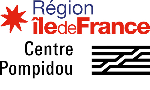 Logos Ile-de-France et Centre Pompidou
