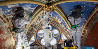 Expérimentation de nettoyage et de restauration de la chapelle Saint-Ferdinand de Notre-Dame