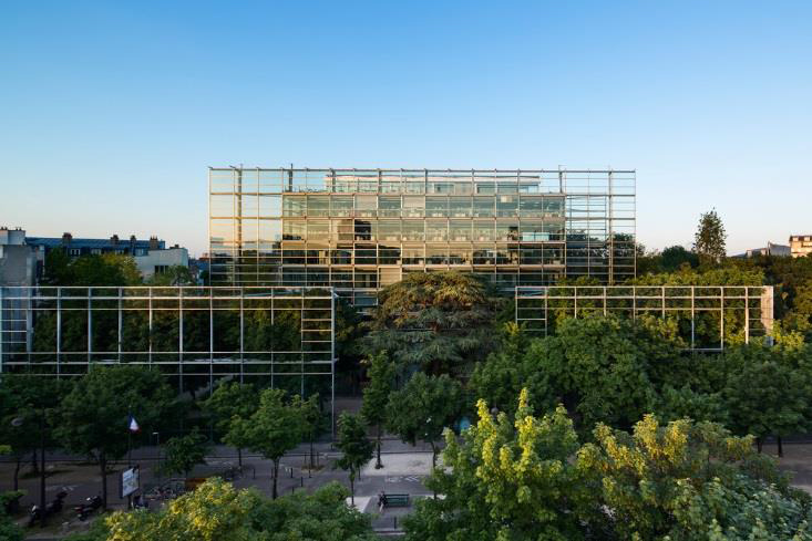 Le bâtiment de la Fondation Cartier pour l’art contemporain