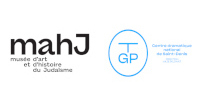 Logos du MAHJ et du TGP